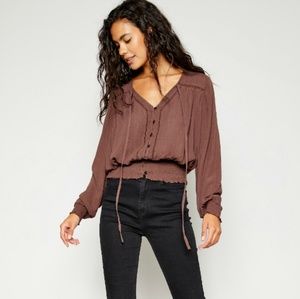 Sadie and Sage Peasant Top